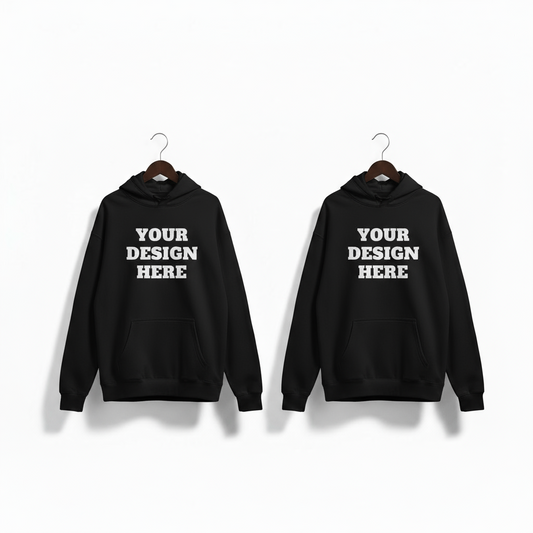 Personalized Couple Hoodies | Custom Matching Set for Him & Her